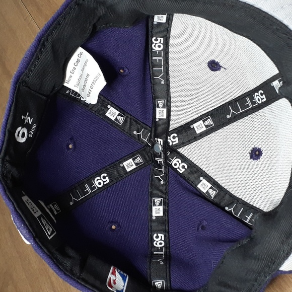 New Era NBA Los Angeles Lakers Hat, Size 6½ (52cm) - Picture 6 of 8